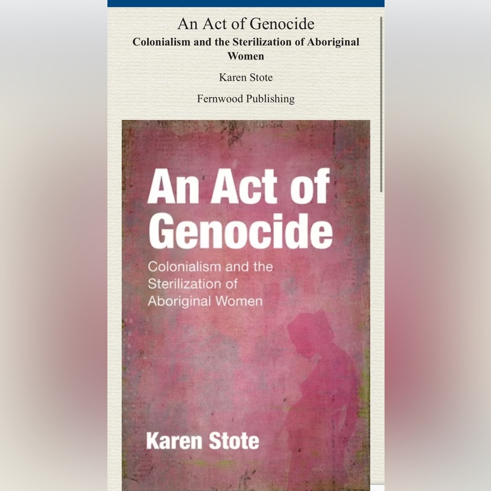 An Act of Genocide Book/textbook by Karen Stote